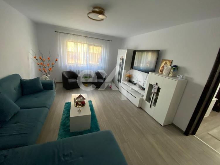 Apartament cu 2 camere decomandat, mobilat în Geamăna