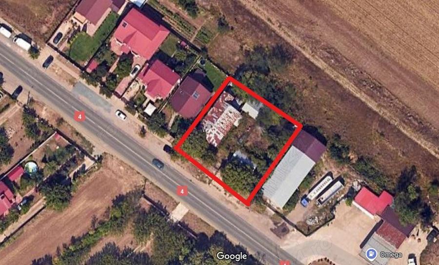 Vila P+1,hala 70 m2 la parter, la DN4 - 7