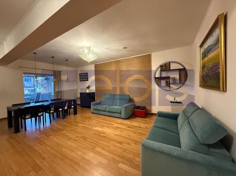Apartament cu 4 camere, mobilat în Herăstrău