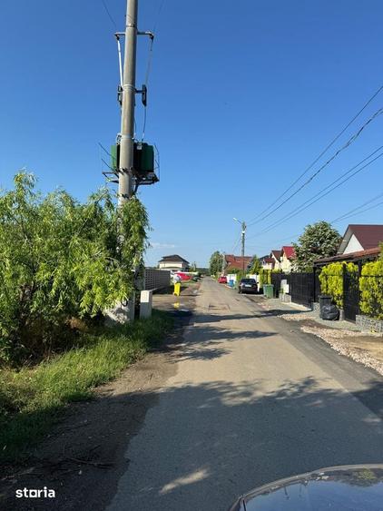 Teren de 1000 mp, în Brănești