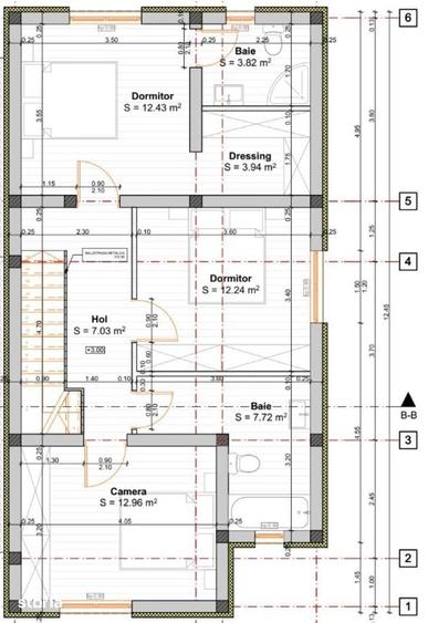 Duplex 4 camere, 3 bai, 112 mp utili, mobilat si utilat Dumbravita - 11