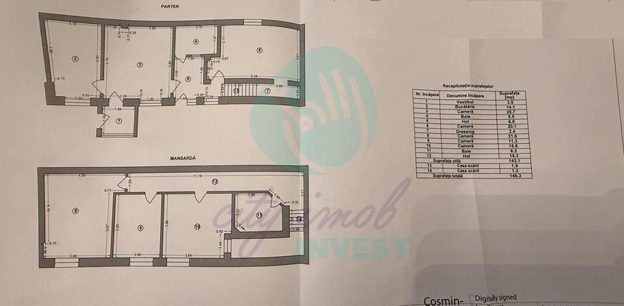 Casă individuală cu 5 camere cu Canalizare în Armeneasca