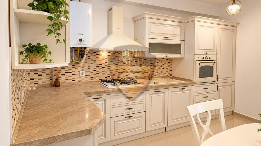 Apartament cu 3 camere decomandat, mobilat în Faleza Nord