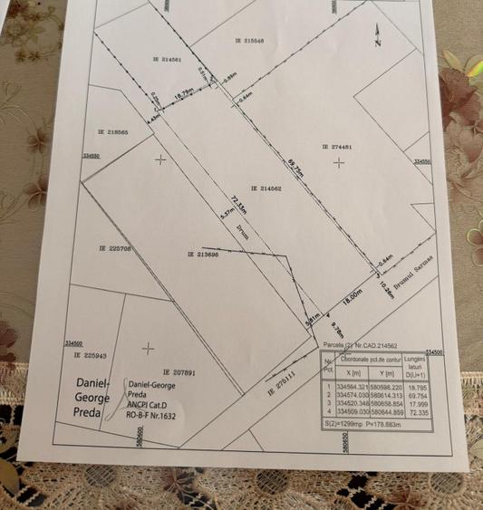 Vând urgent teren cu utilități la 200   metri zona centrala - 2