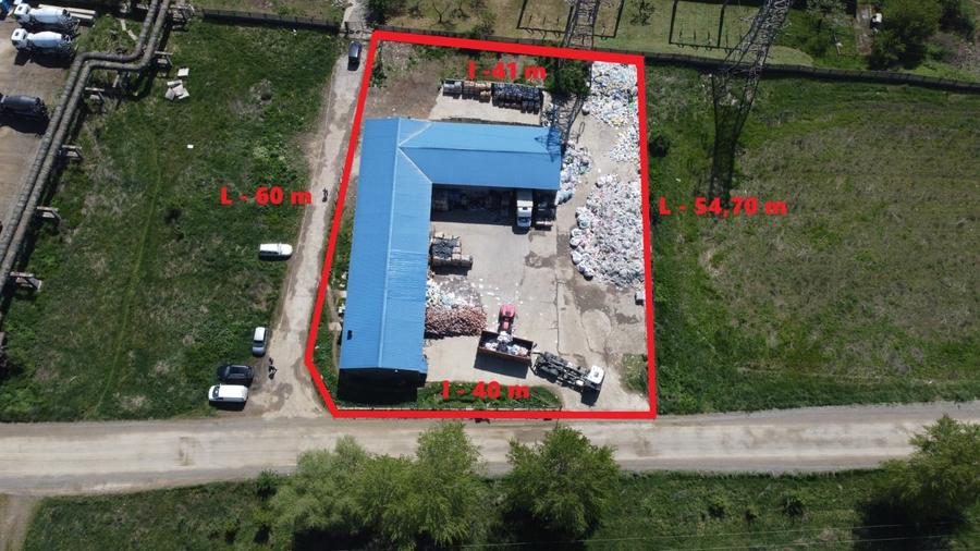 Spațiu industrial, de 519 mp, în Exterior Est