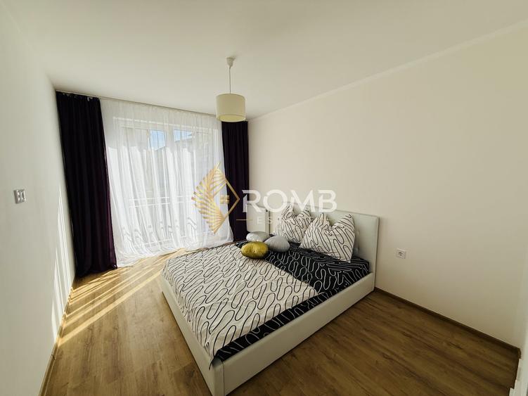 Apartament cu 3 camere semidecomandat, mobilat în Florești