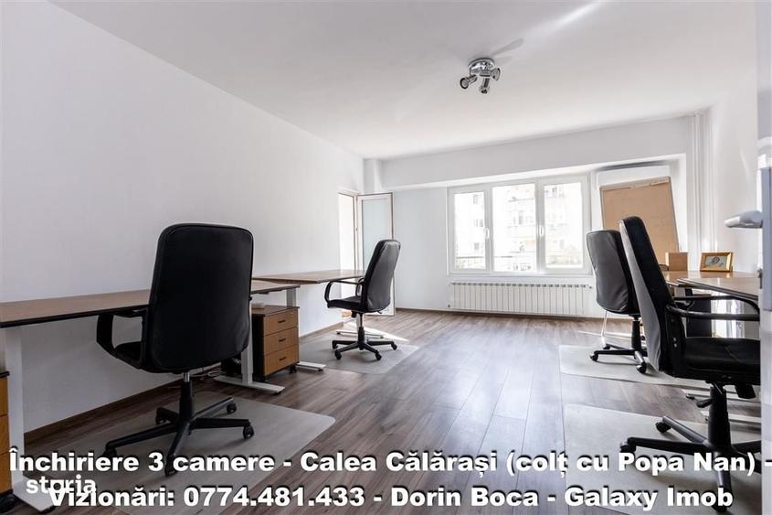 Apartament cu 3 camere decomandat în Calea Călărașilor