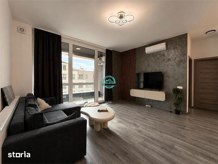 Apartament cu 2 camere, mobilat în Central
