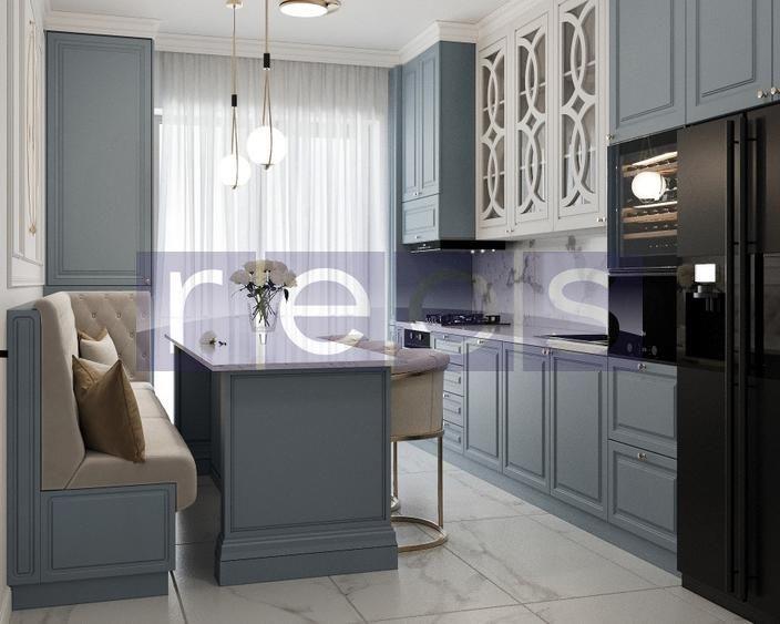 Apartament cu 4 camere decomandat, mobilat în Theodor Pallady