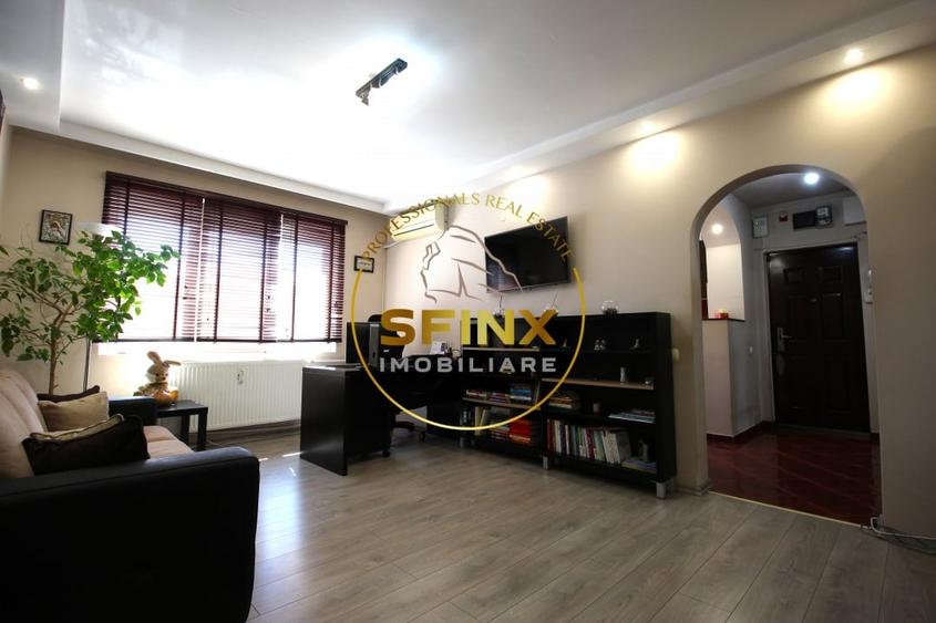 Apartament cu 3 camere semidecomandat, mobilat în Baba Novac