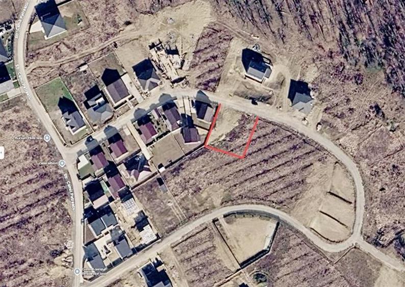 Teren Construcții intravilan de 890 mp, în Bârnova