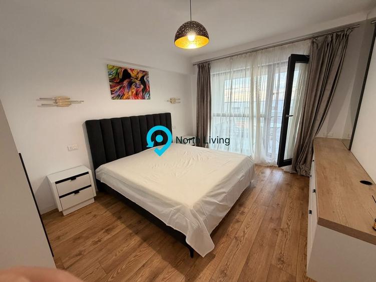 Apartament cu 2 camere decomandat, mobilat în Pipera