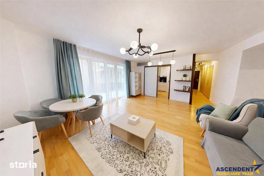 Apartament cu 4 camere, mobilat în Central