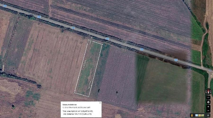 Teren de 10000 mp, în Sânmihaiu Român