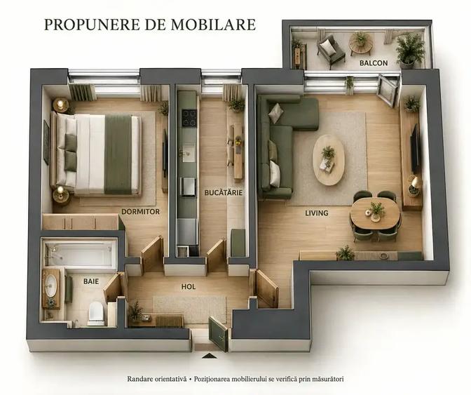 Apartament Lux 2 Camere Nusco Aviatiei - 7