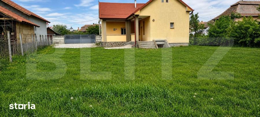 Casă cu 2 camere cu Teren 100 Mp în Unirea