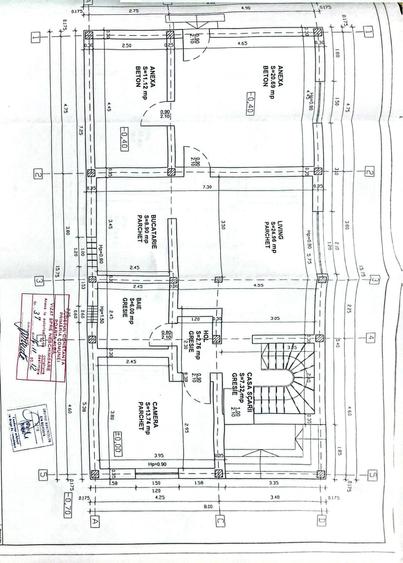 Casă individuală cu 7 camere cu Canalizare în Poarta Albă