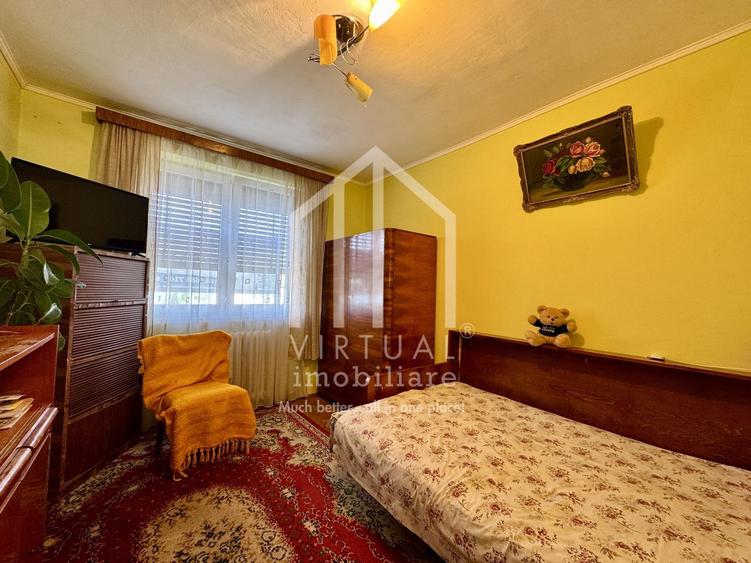 Apartament cu 3 camere, 58mp utili, decomandat, pivnita - str. Ostirii - 13
