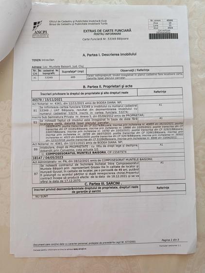 Spațiu comercial, în Muntele Băișorii