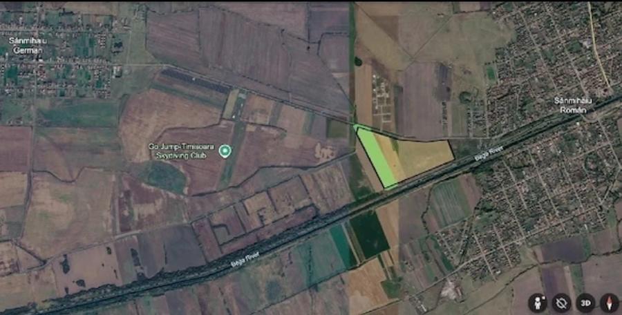 Teren Construcții de 23200 mp, în Sânmihaiu Român