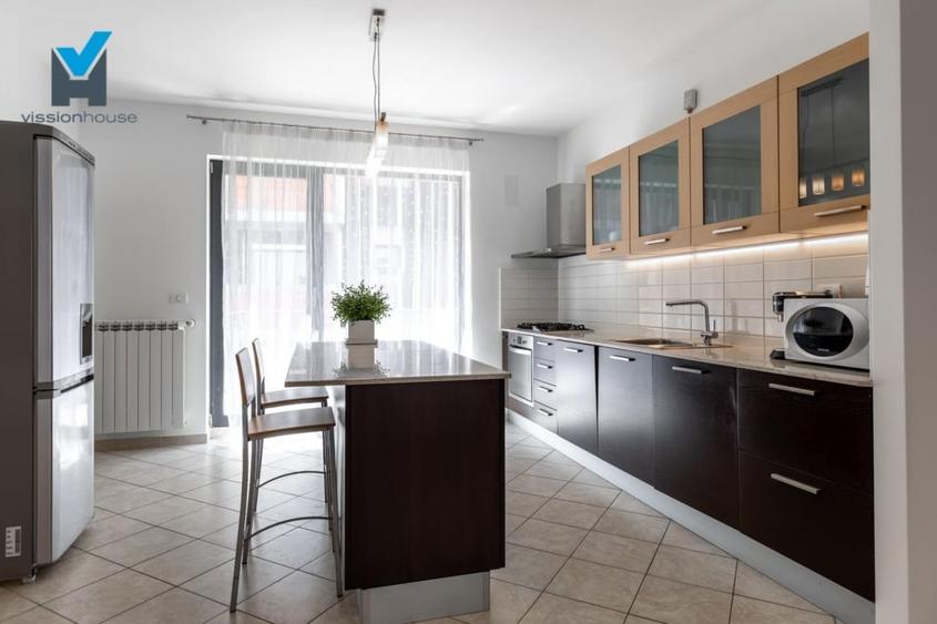 Apartament cu 3 camere decomandat, mobilat în Herăstrău