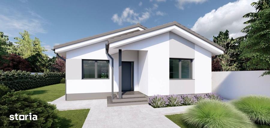 Casă cu 3 camere cu Teren 500 Mp în Toboliu