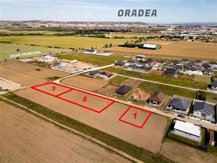 Teren intravilan de 860 mp, în Sântandrei