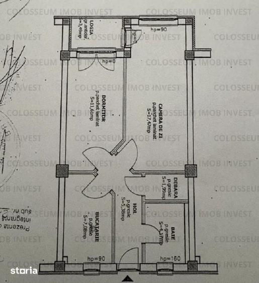 Apartament cu 2 camere decomandat în Bartolomeu