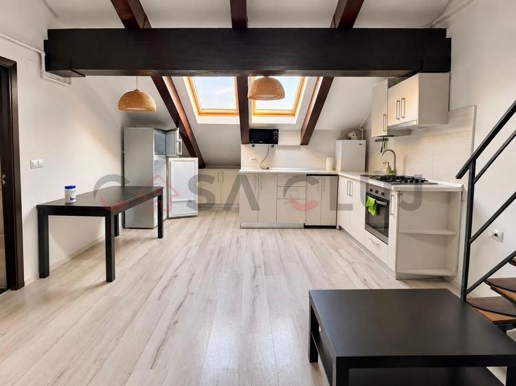 Apartament cu 2 camere semidecomandat, mobilat în Mărăști