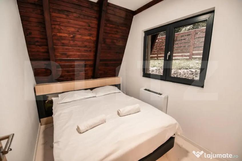 Cabana A-Frame, 195 mp, teren 600 mp, zona Belis - 11