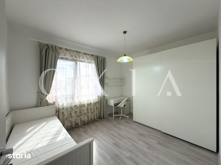 Apartament cu 3 camere, mobilat în Dumbrăvița