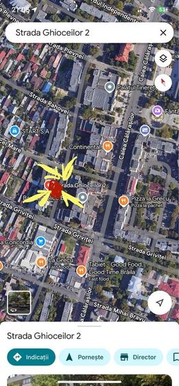 Apartament cu 3 camere decomandat în Central