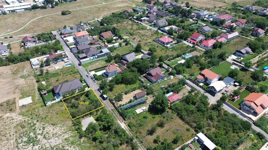 Teren Construcții intravilan de 543 mp, în Gară