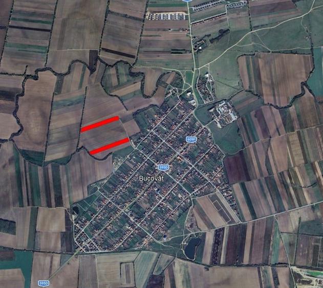 Teren agricol intravilan de 11600 mp, în Bucovăț (Remetea Mare)