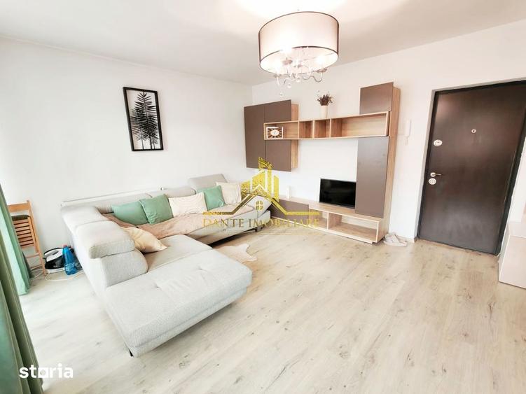 Apartament cu 2 camere semidecomandat, mobilat în Între Lacuri