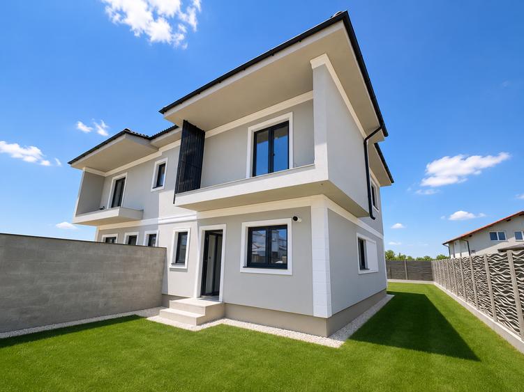 Duplex Premium Cu 4 Camere | Mosnita Noua | 105mp Utili | Teren 300mp - 1