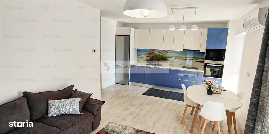 Apartament cu 2 camere semidecomandat în Băneasa