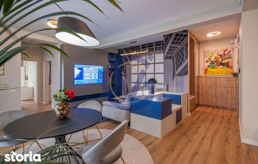Apartament cu 4 camere, mobilat în Sud