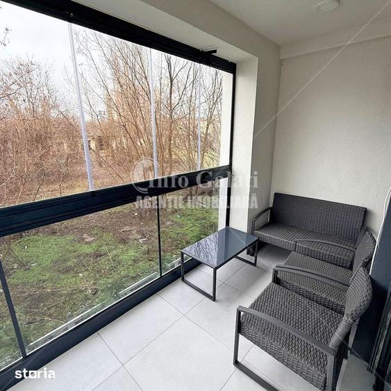 Apartament cu 2 camere, mobilat în Micro 40
