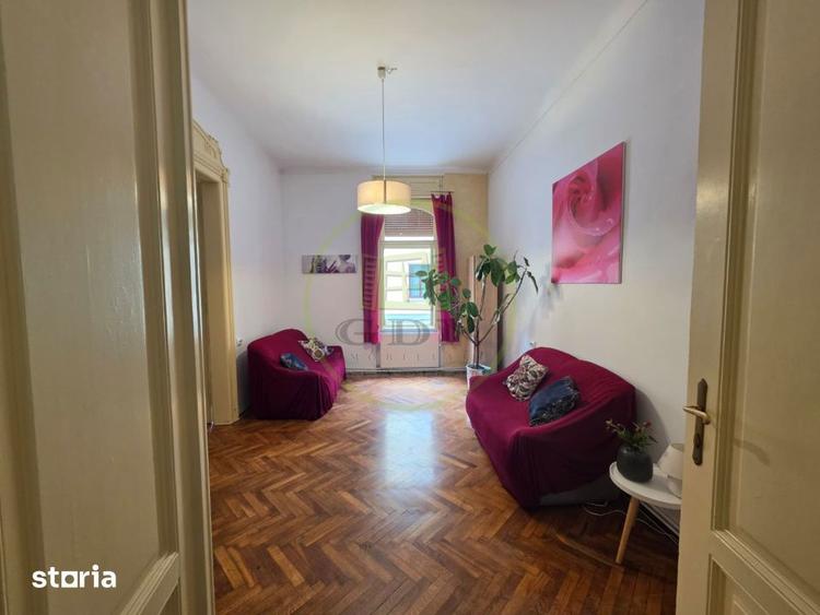 Apartament cu 2 camere, mobilat în Ultracentral