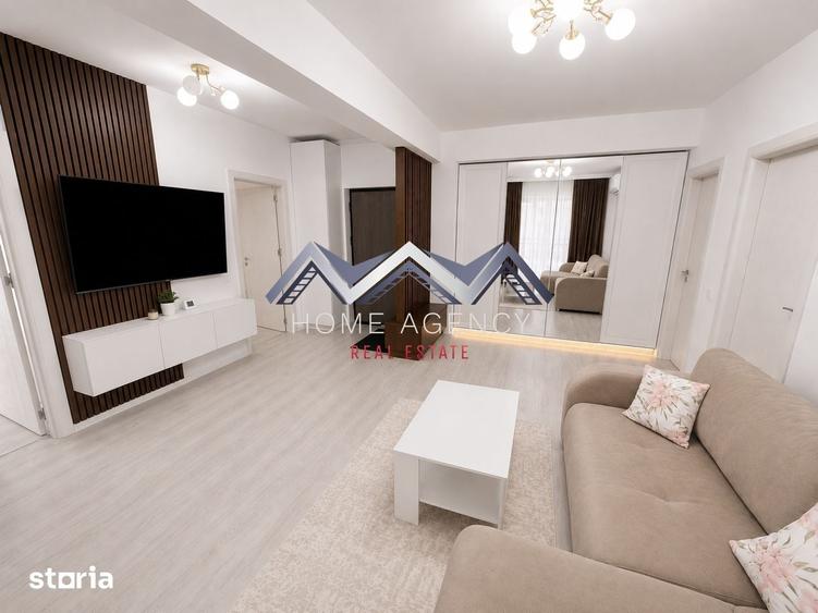 Apartament cu 3 camere, mobilat în Central