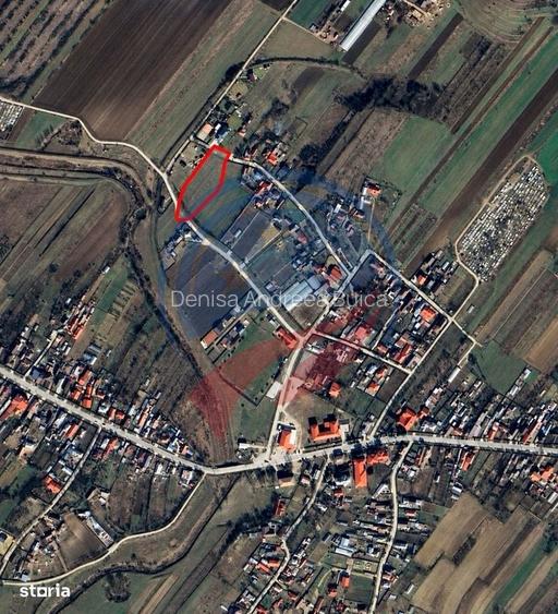 Teren intravilan de vanzare Pielesti Central | 2.100 mp | Acces la 2