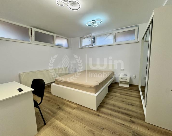 Apartament cu 2 camere semidecomandat, mobilat în Plopilor