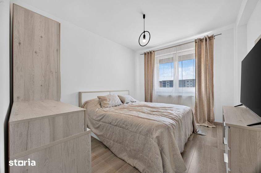Apartament cu 2 camere, mobilat în Tractorul