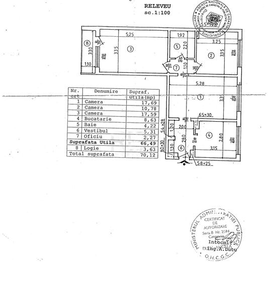 Apartament cu 3 camere semidecomandat, mobilat în Dristor
