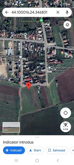 Teren de 3000 mp, în Central