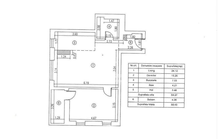 Apartament 2 Camere Mobilat și Utilat în Barbu Văcărescu – Floreasca - 11