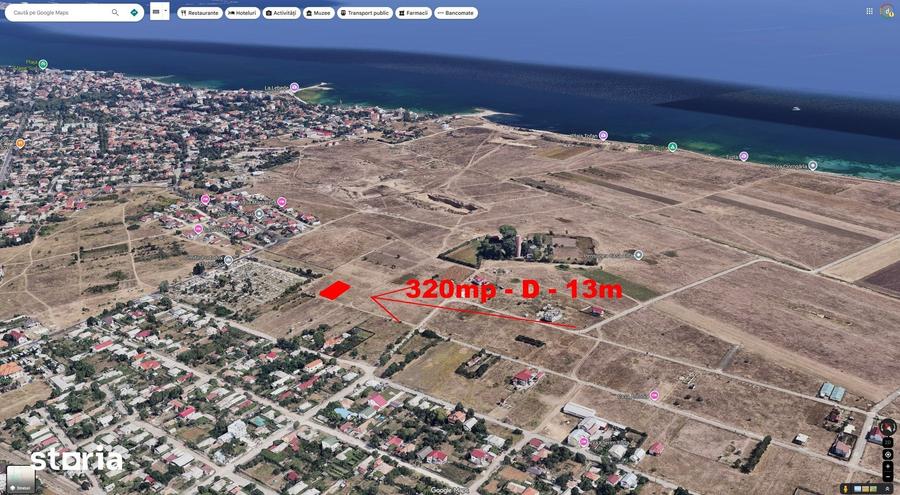 Teren de 320 mp, în Sud