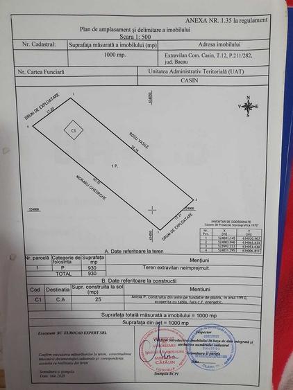 Casă cu 4 camere în Cașin