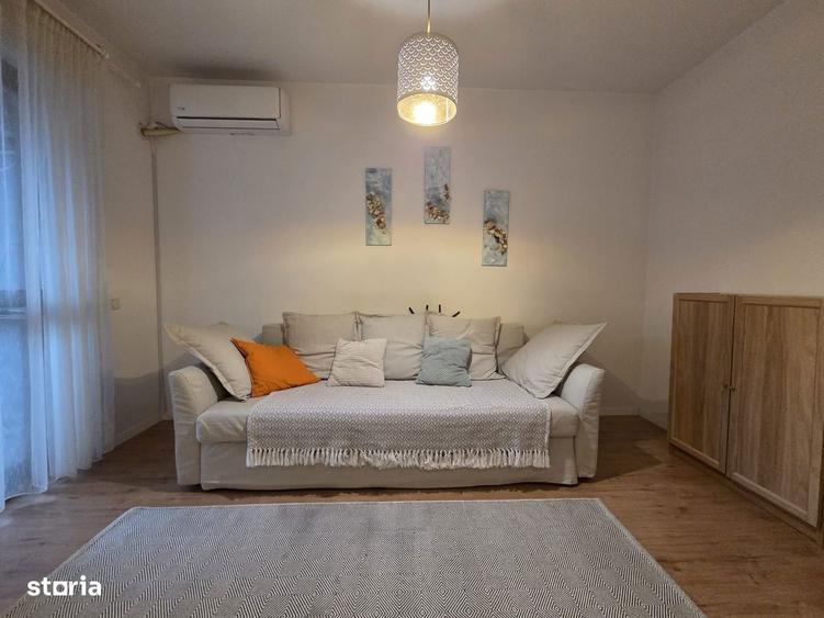 Apartament cu 2 camere semidecomandat, mobilat în Dobroești